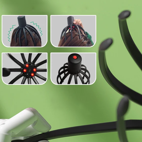 Junips | Octopus Head Massager