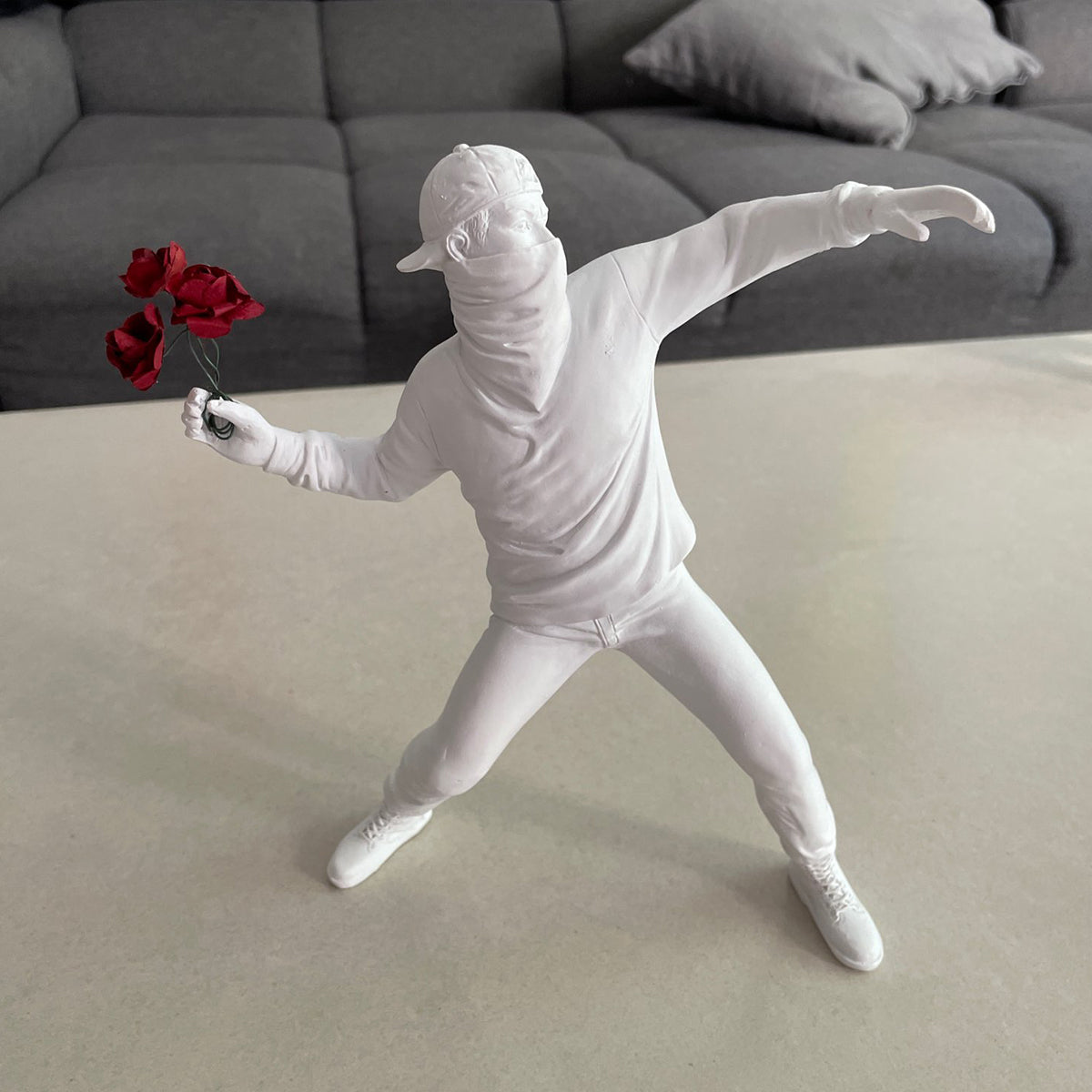 Junips | Banksy Flower Rioter