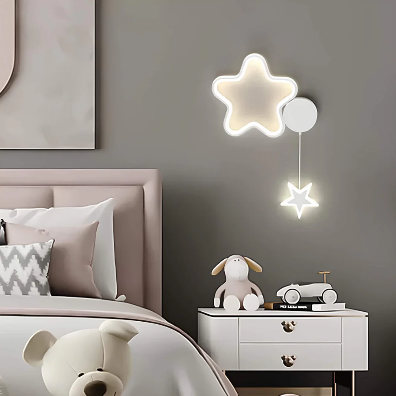 Junips | DreamLight | Magical Wall Lamp with Clouds, Stars and Moon