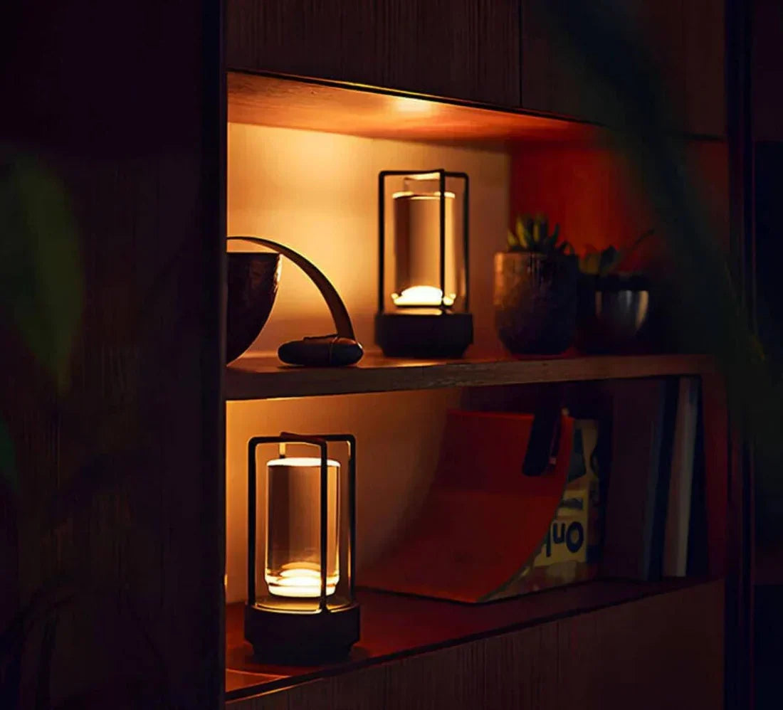 Junips | Waterproof and Portable Crystal Table Lamp - AuroraGlow