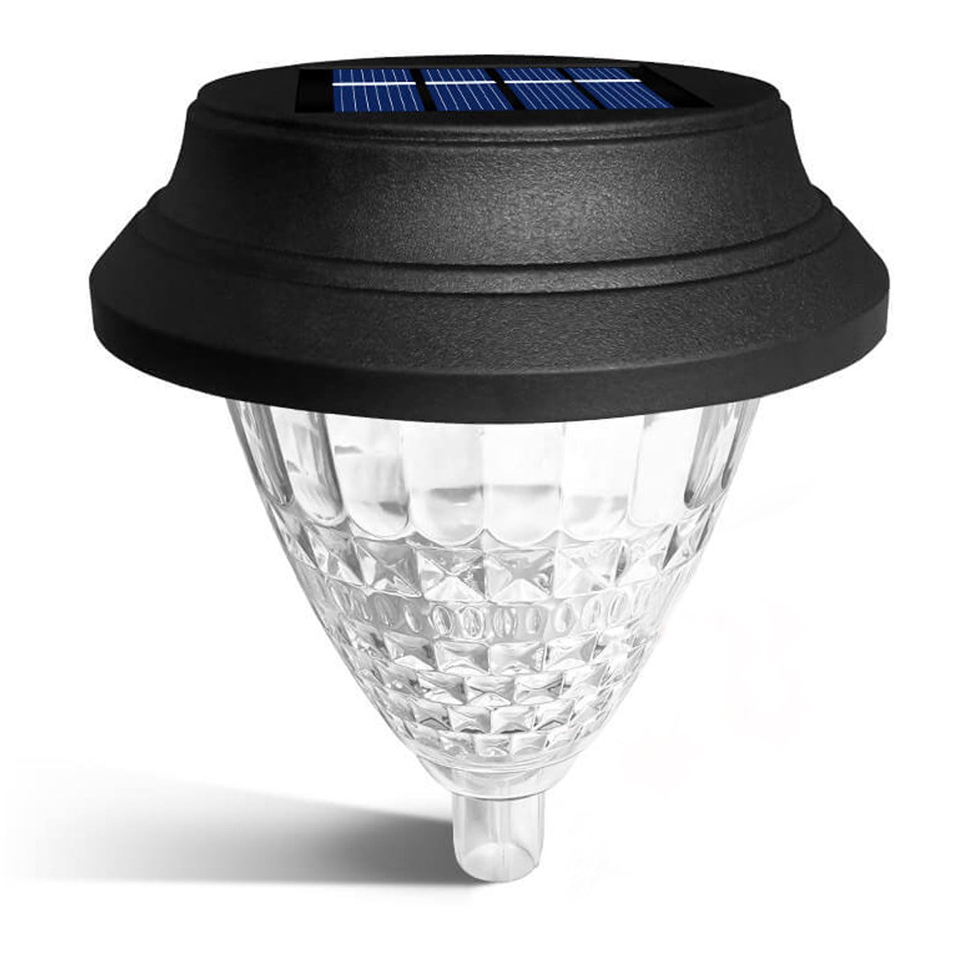 Junips | Solar waterproof circular divergent light shadow design LED outdoor garden decorative light