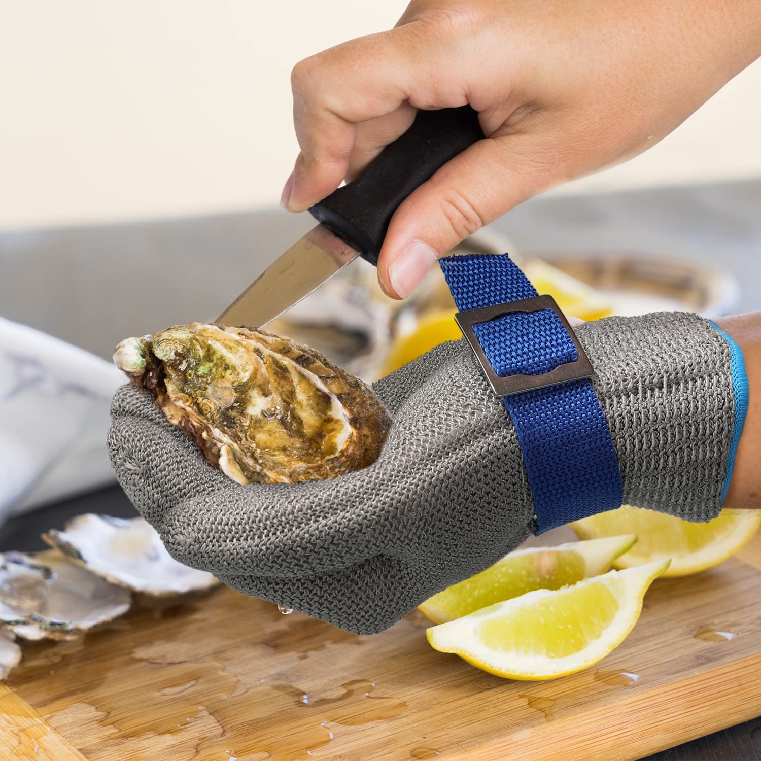 Junips | Food grade stainless steel mesh metal glove