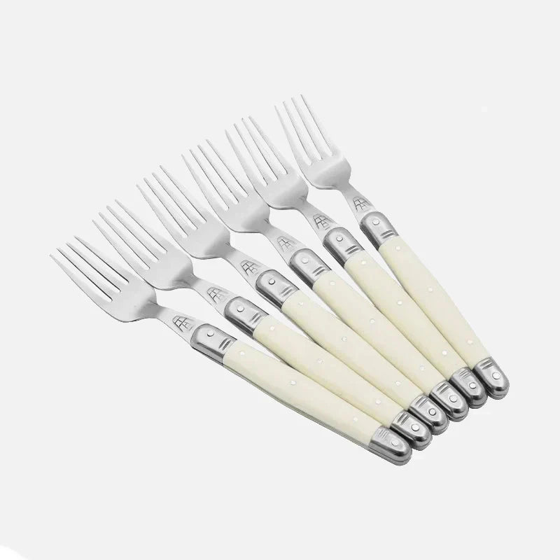 Junips | IvoryElegance – Luxury Laguiole Cutlery Set with Timeless Style