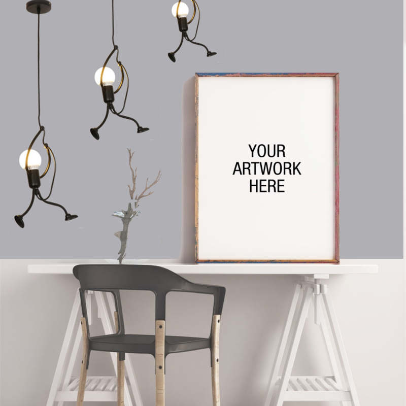 Junips | Retro Iron Man Pendant Light