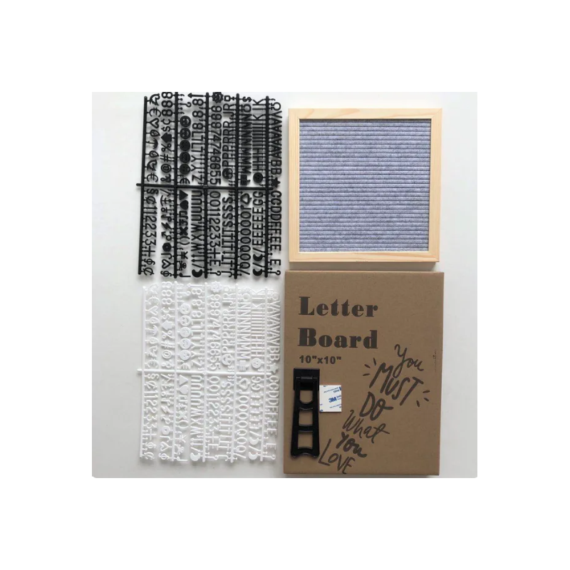 Junips | Felt Letter Message Board