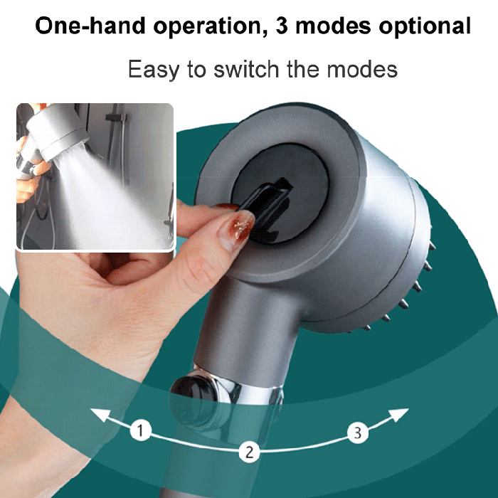 Junips | Shower head – PowerSpray – increased pressure – Spa experience