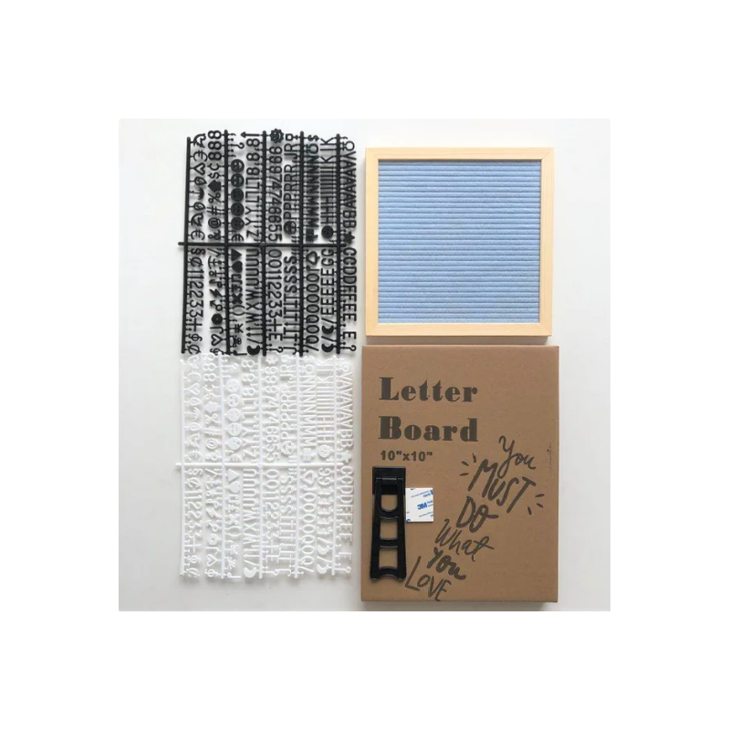Junips | Felt Letter Message Board