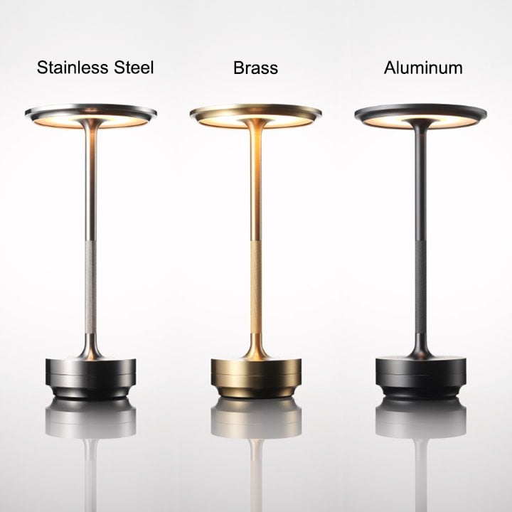 Junips | Cordless Table Lamp - Dimmable & Rechargeable Waterproof Desk Light