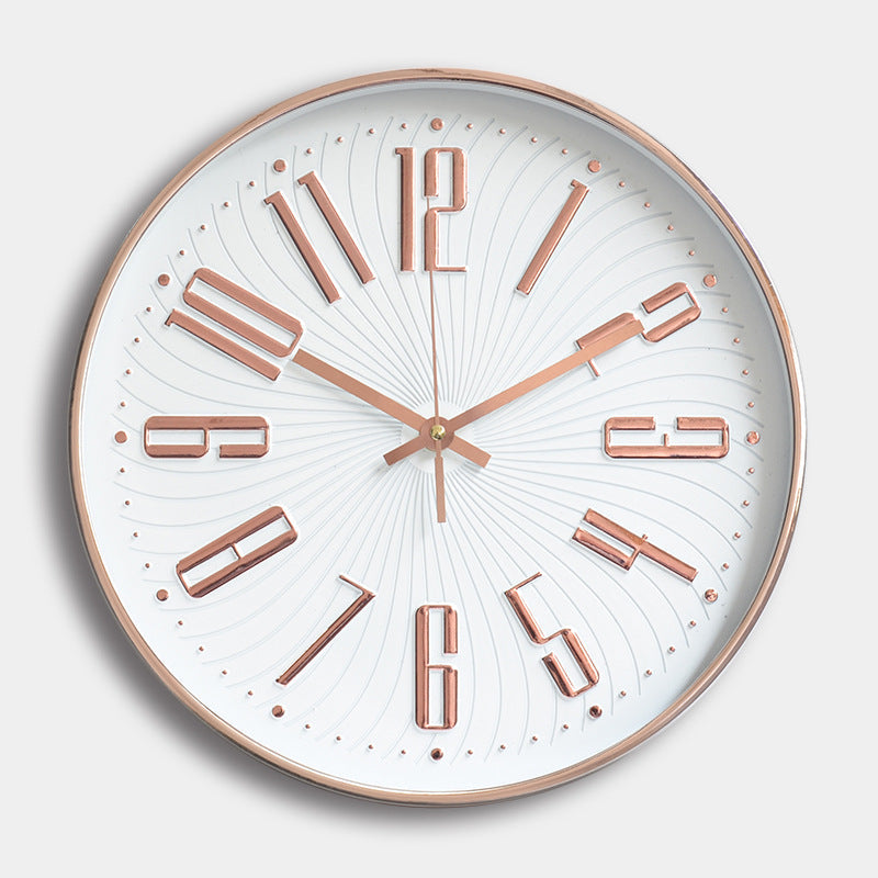 Junips | Large Letter Classroom Silent Clock 30 cm Battery Operated