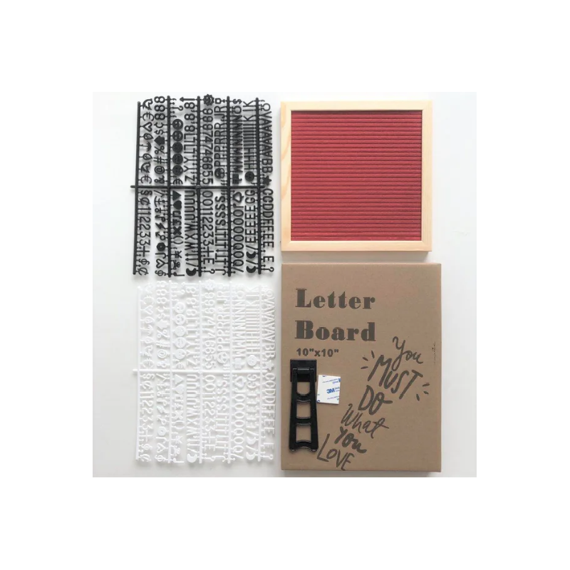 Junips | Felt Letter Message Board