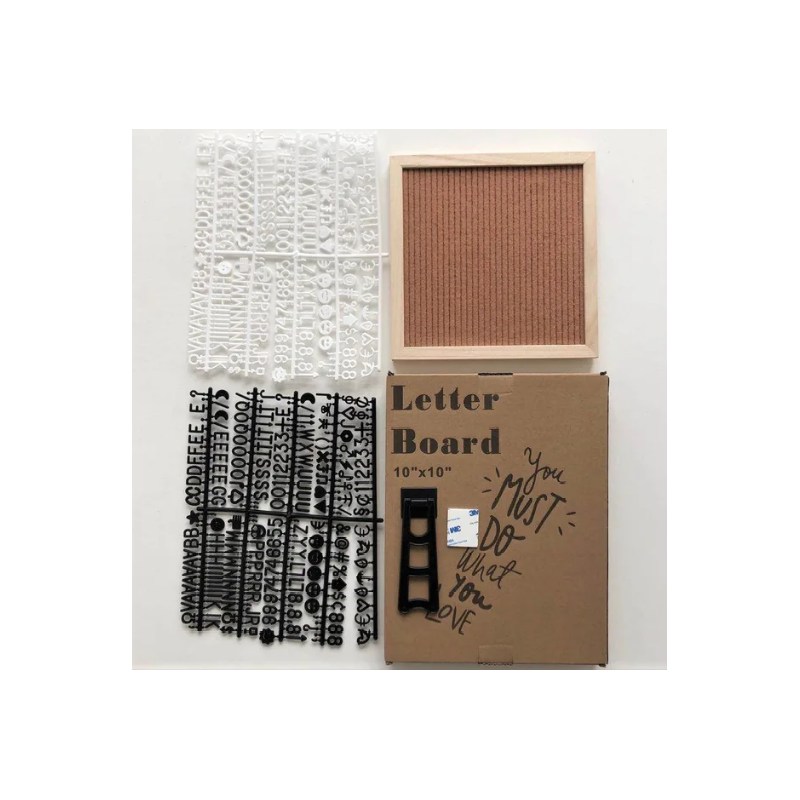 Junips | Felt Letter Message Board