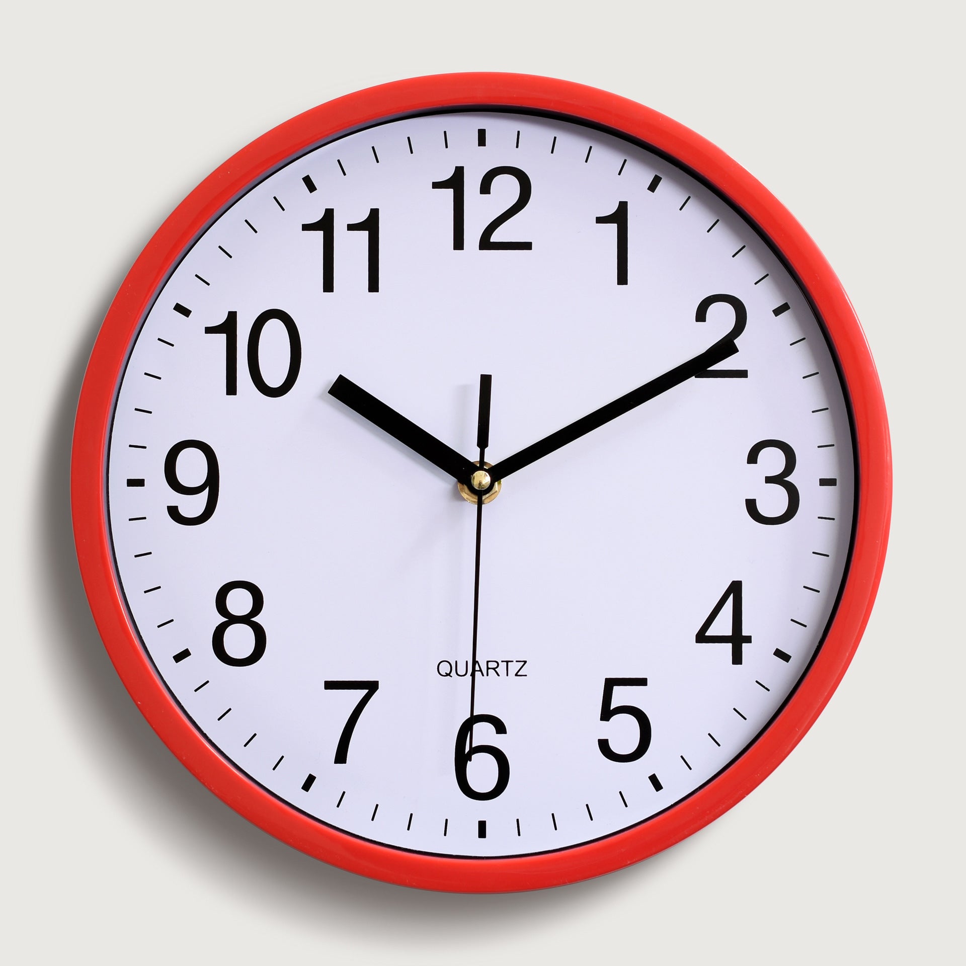 Junips | Classroom Children's Room Silent Wall Clock 10 Inch