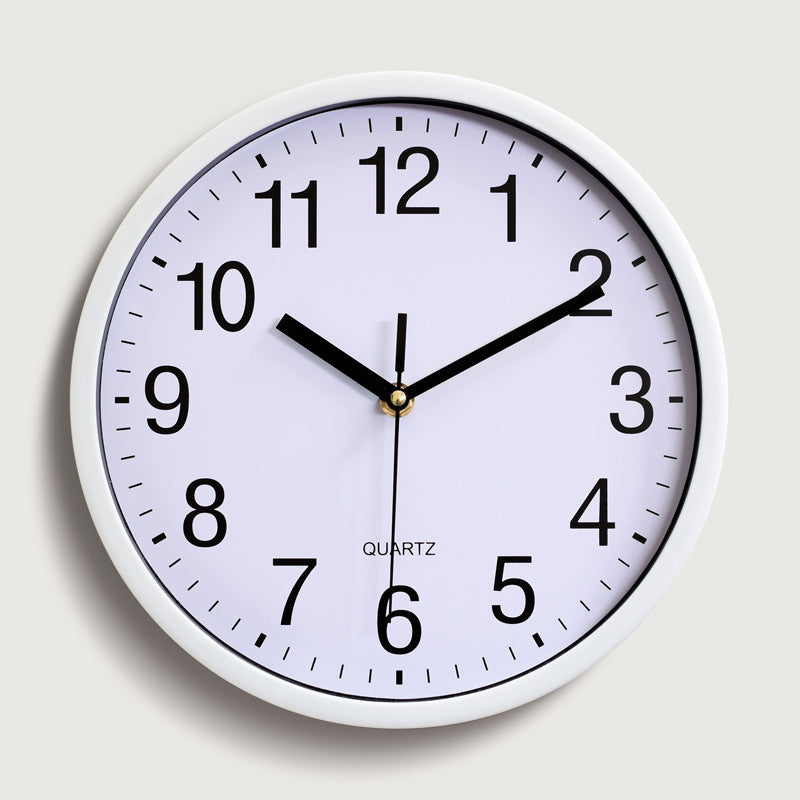 Junips | Classroom Children's Room Silent Wall Clock 10 Inch