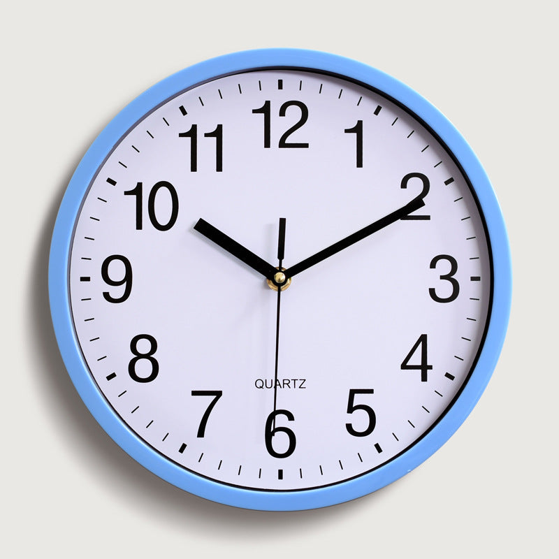 Junips | Classroom Children's Room Silent Wall Clock 10 Inch