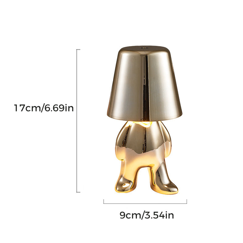 Junips | Thinker Little Golden Man Table Lamp