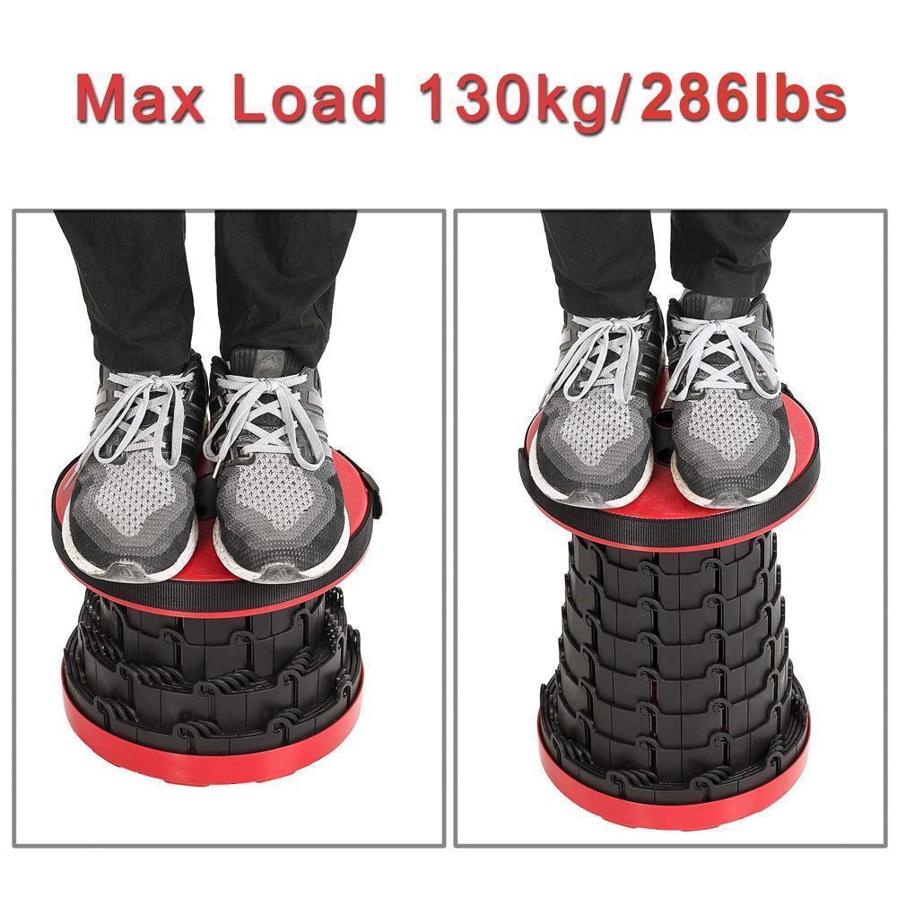 Junips | Improved retractable folding stool