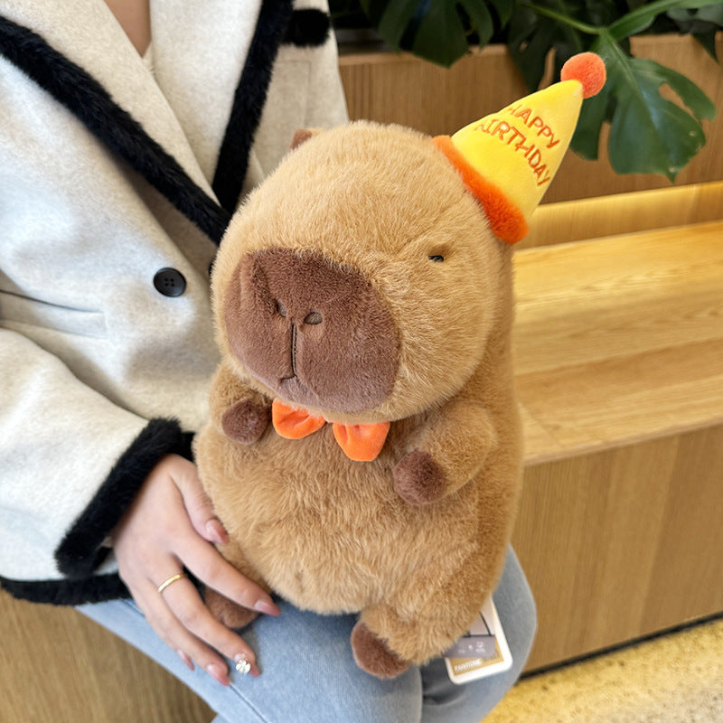 Junips | Birthday Capybara Plush Toy
