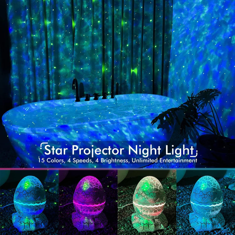 Junips | 4 In 1 Star and Galaxy Projector with Bluetooth Speaker