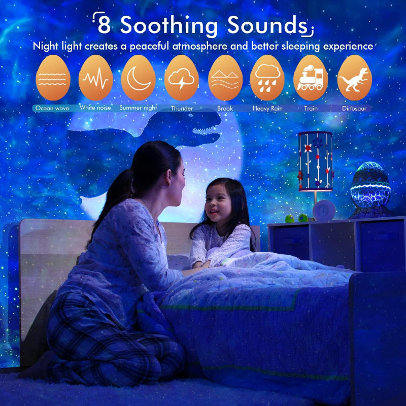 Junips | 4 In 1 Star and Galaxy Projector with Bluetooth Speaker