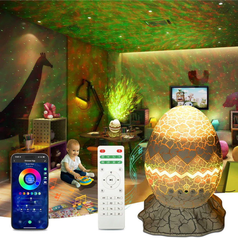 Junips | 4 In 1 Star and Galaxy Projector with Bluetooth Speaker