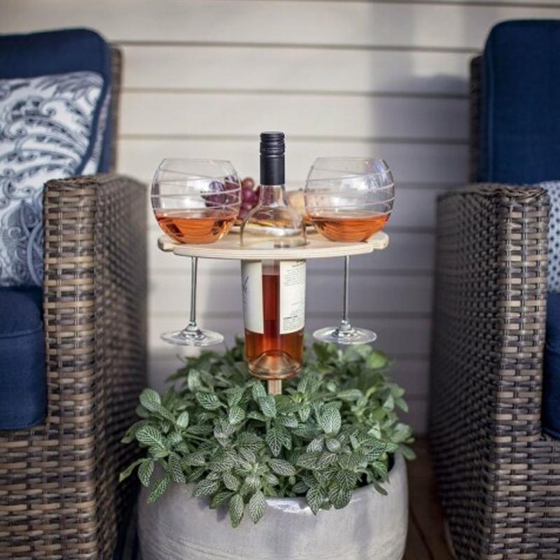 Junips | Outdoor portable do-it-yourself wine rack