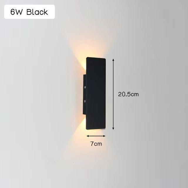 Junips | Light - Modern weatherproof LED wall lamp made of aluminum for outdoor use