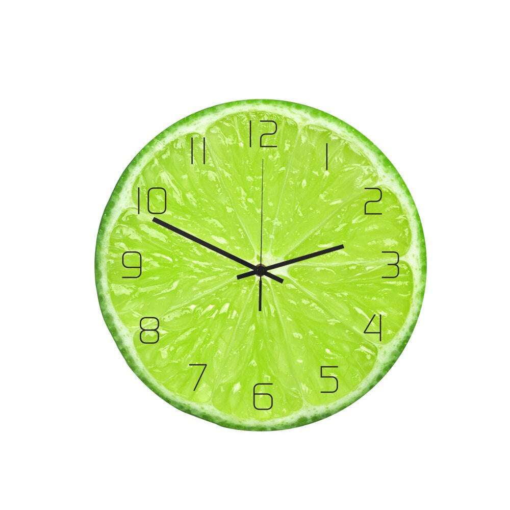 Junips | Fruit Fiesta Wall Clock - Cheerful Decoration for Your Room