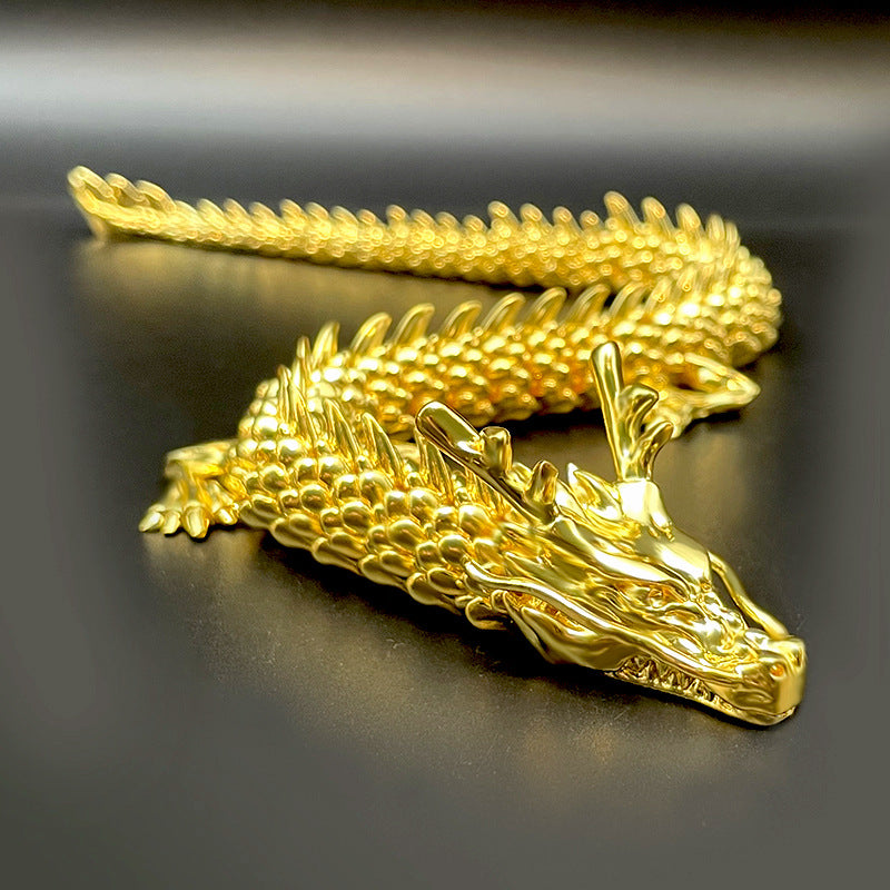 Junips | Golden Dragon with Movable Joints