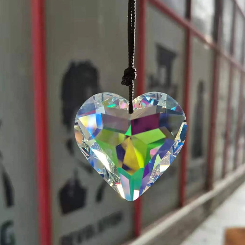Junips | Hanging Heart Sun Catcher Prism Crafts