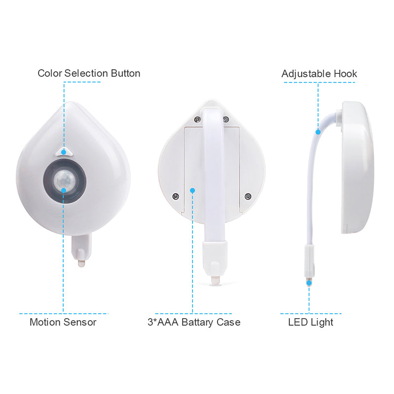Junips | LED Induction Toilet Night Light