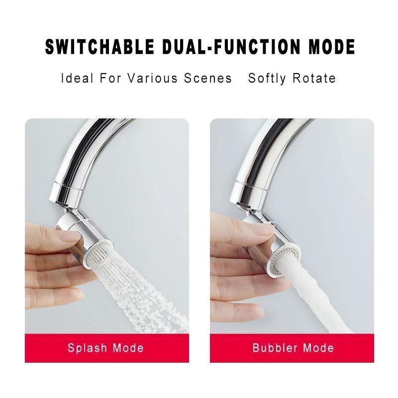 Junips | Rotatable Dual-Function Bubbler Faucet Head