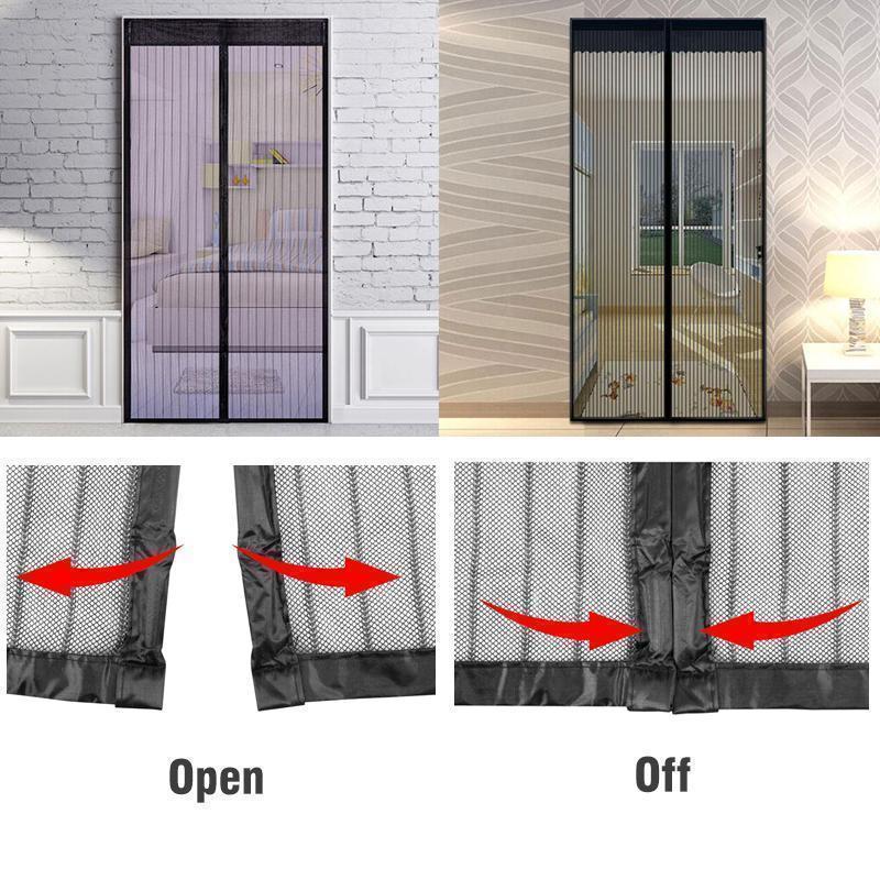 Junips | Magnetic Fly Screen Door with Velcro Closure