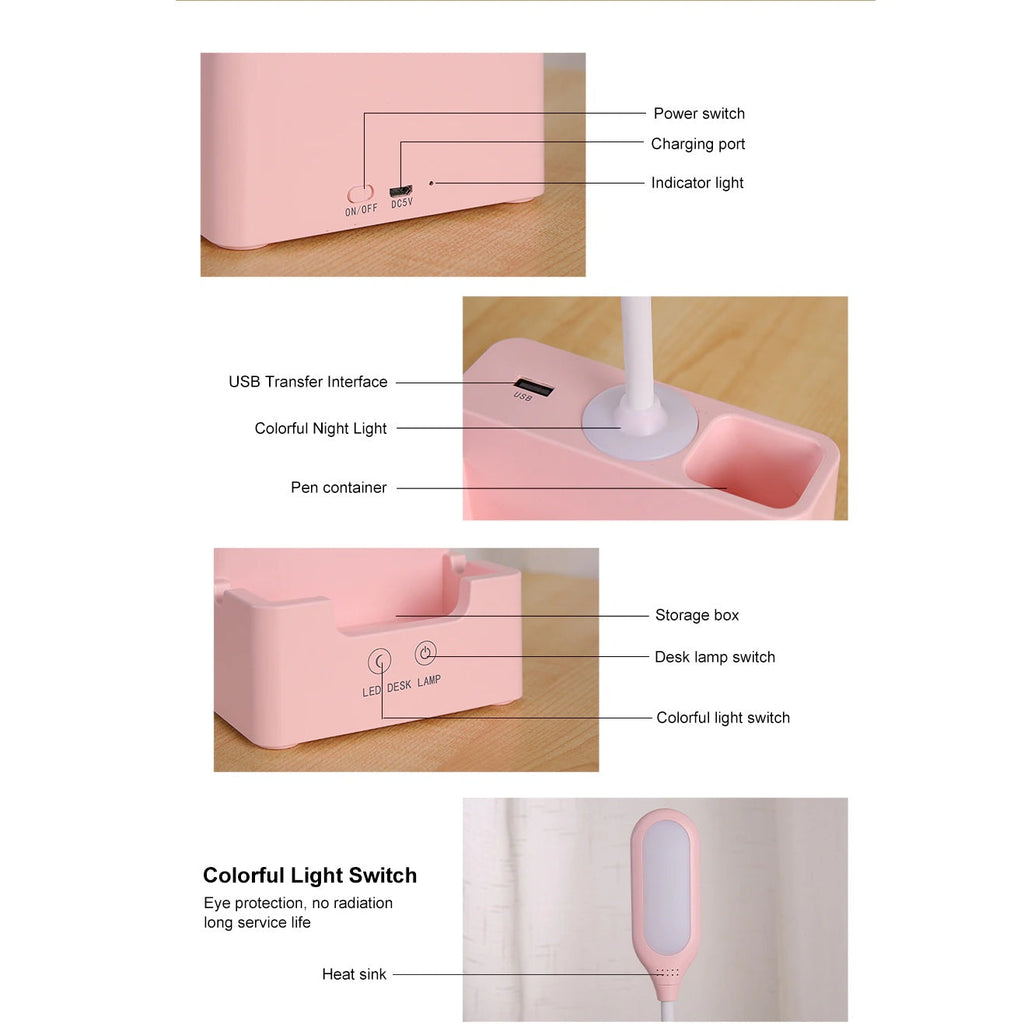 Junips | Desk lamp with phone holder