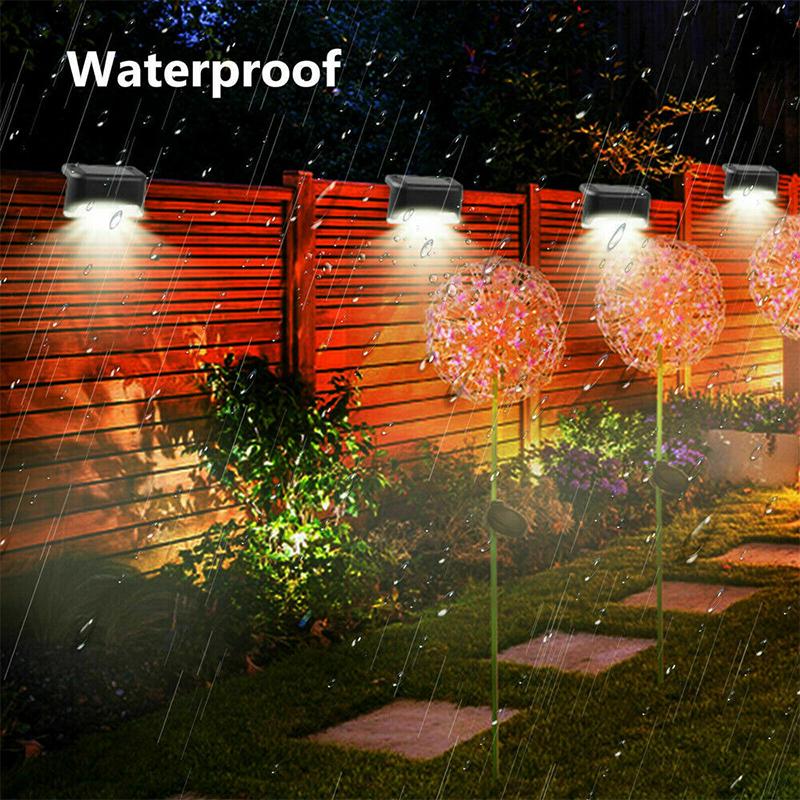 Junips | Waterproof Stair Solar Lights for Outdoors (4 pieces)