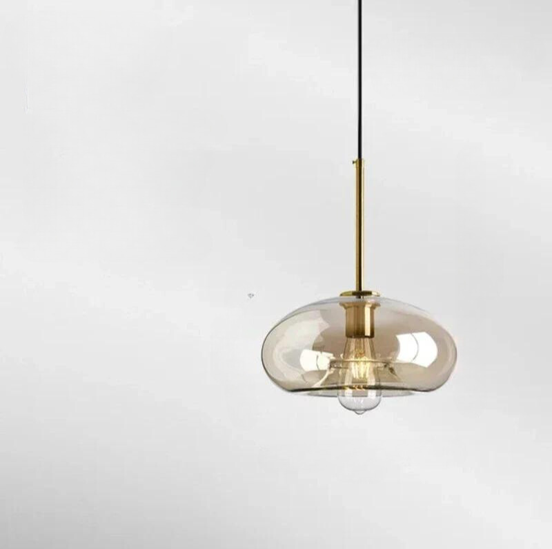 Junips | NordicGlas - Modern Scandinavian Glass Pendant Lamp for Dining Room and Living Room