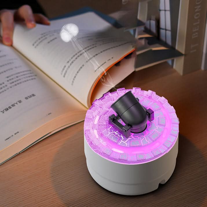 Junips | Lava Cannon Humidifier Aroma Diffuser with Mist Night Light