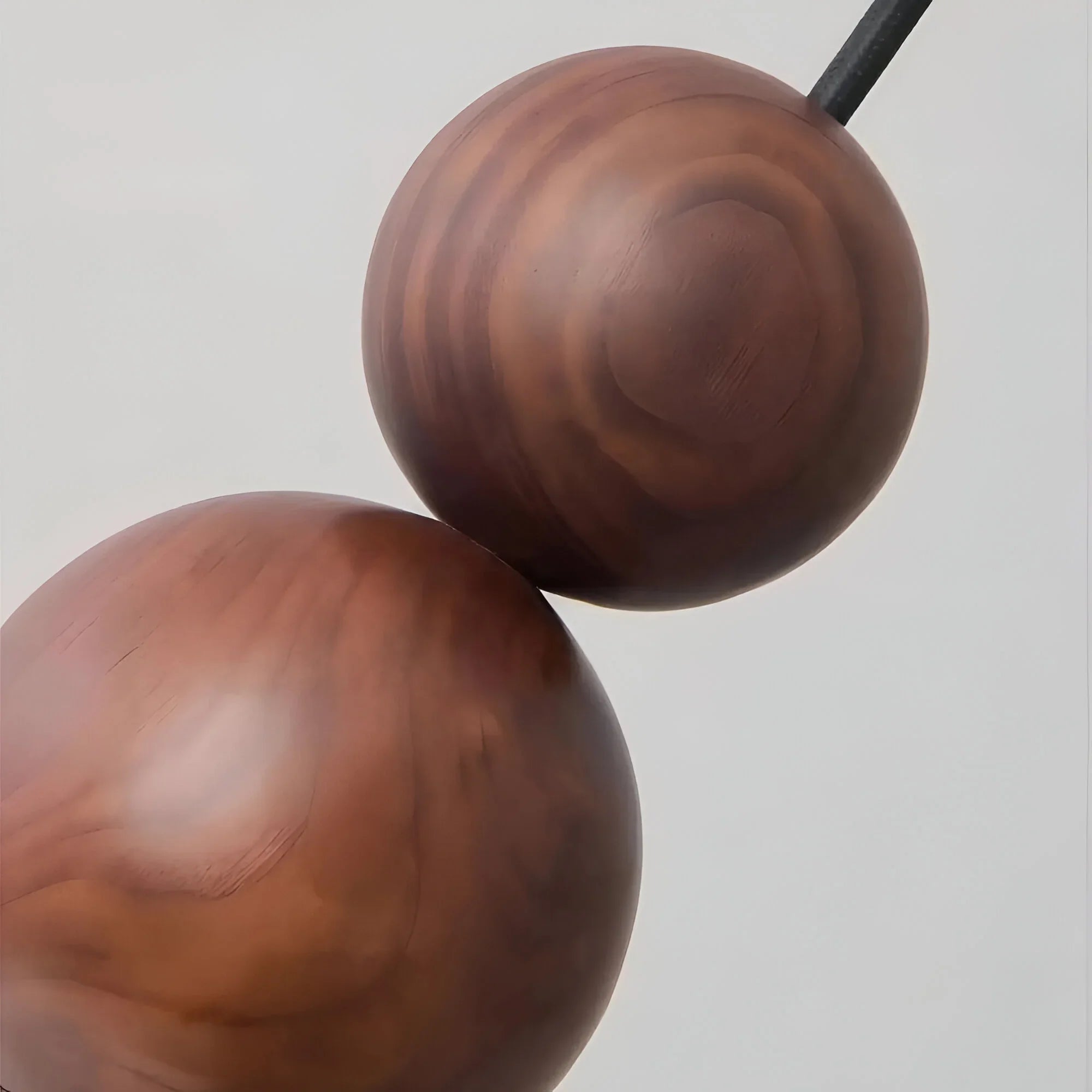 GlowHaven – Walnut & Brass Accent Wall Light