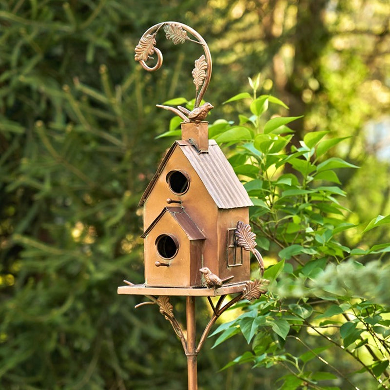 Junips | Birdhouse Garden Stakes