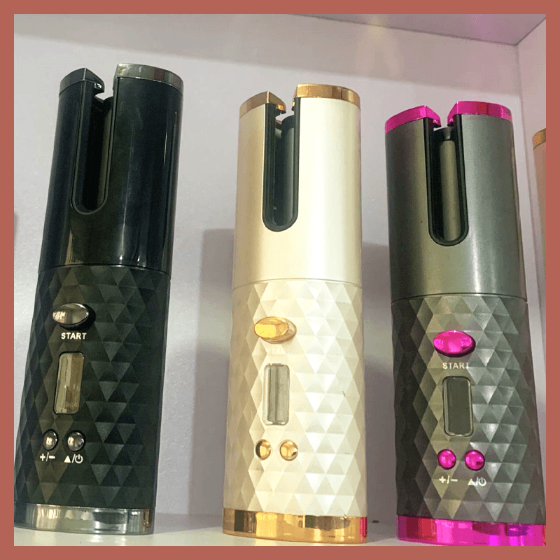 Junips | Cordless automatic rotating curling iron