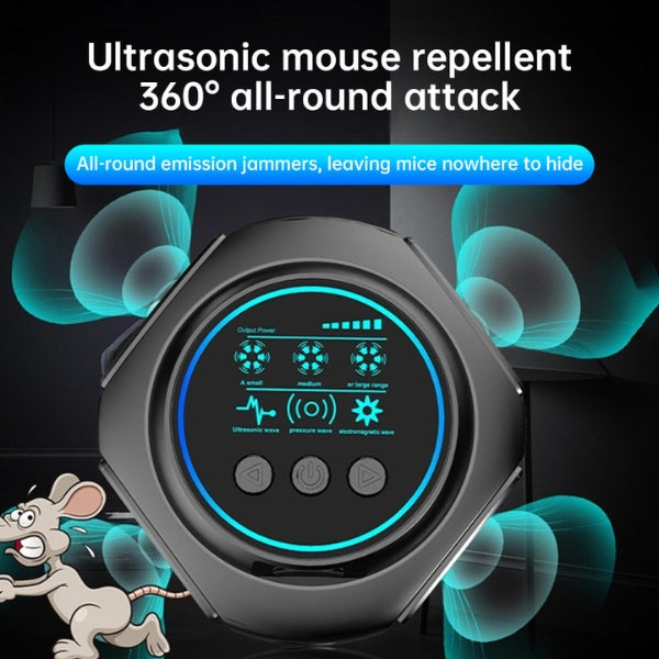Junips | Plug-In Ultrasonic Rat Repellent | 25–45KHz High-Frequency Wave Generator | 3200 sq. ft. Coverage | Chemical-Free Rodent Deterrent