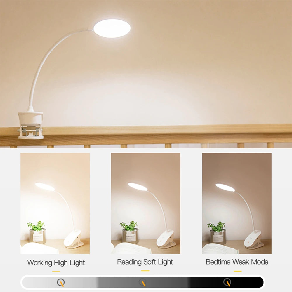 Junips | Wireless Bedside Clip-On Lamp