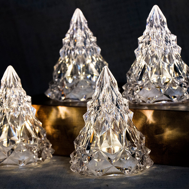 Junips | Mini LED Crystal Christmas Tree Night Light