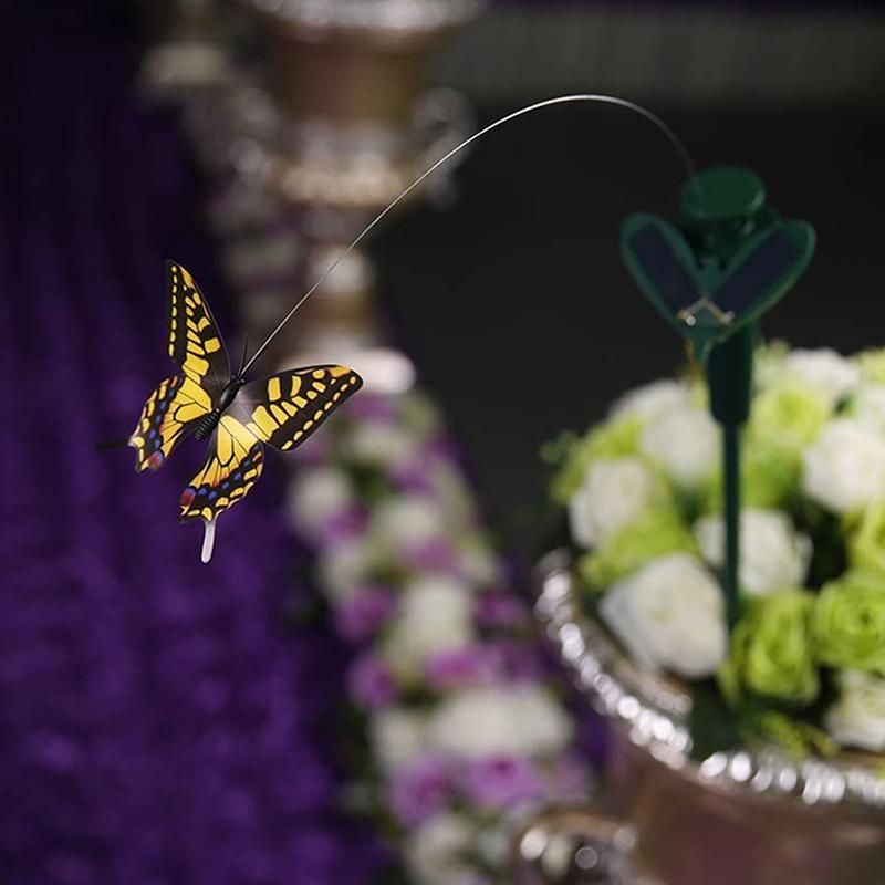 Junips | Solar-powered dancing hummingbird and butterfly