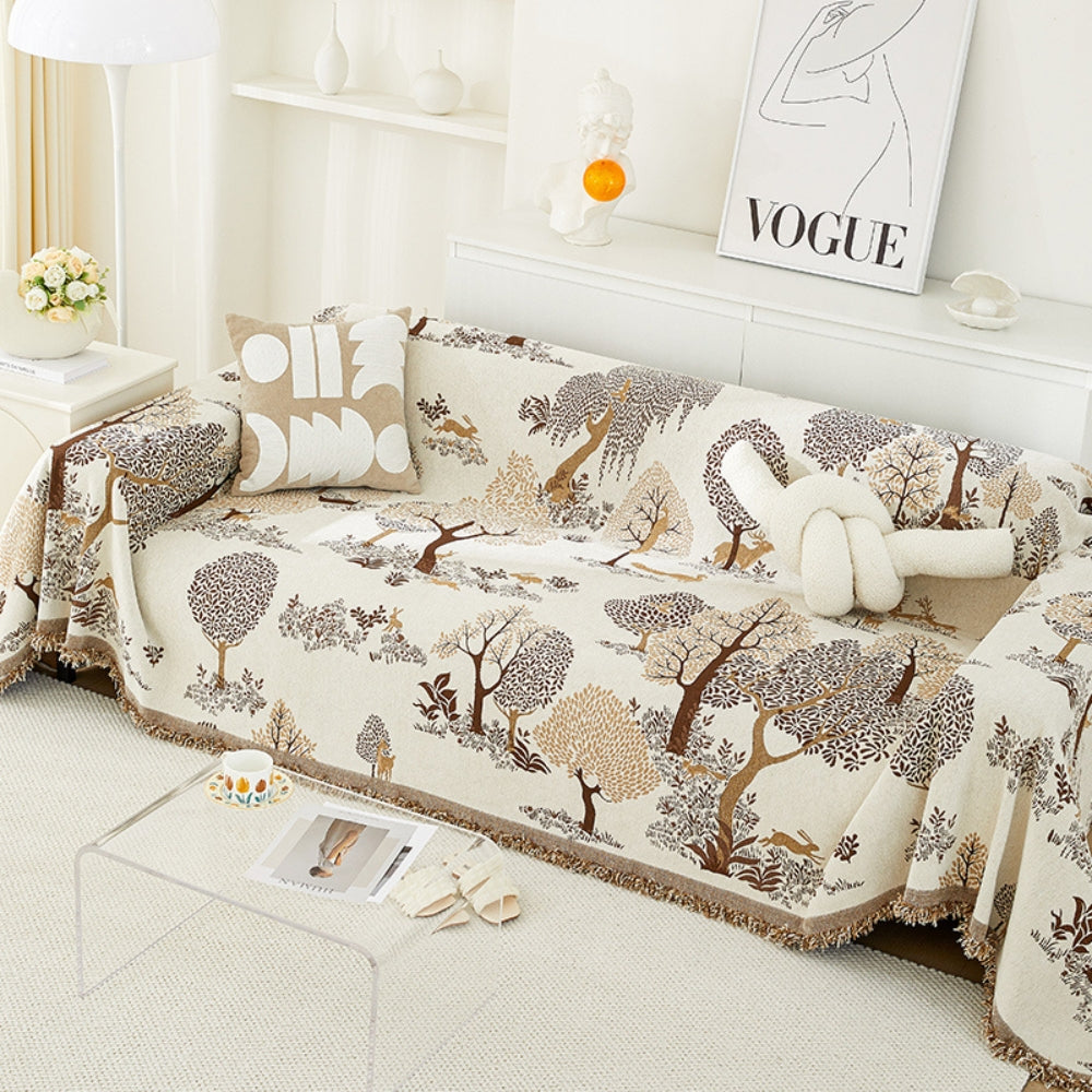 Junips | Eden Grove Chenille Sofa Cover
