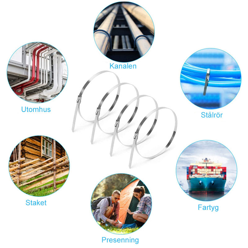 Junips | Multifunctional Tension Band Metal (100 pcs)