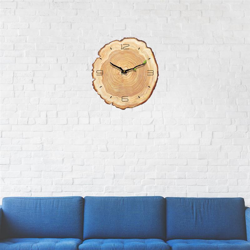 Junips | Wooden Annual Rings Wall Clock