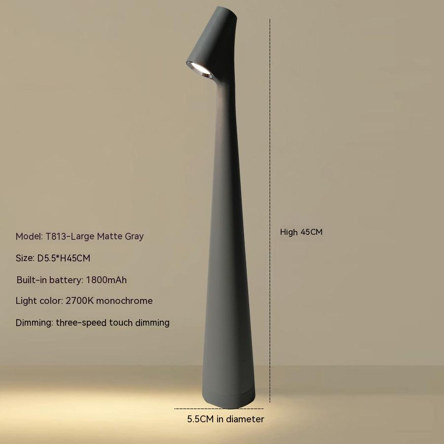 Junips | Table Lamp Modern Red Metal LED Light