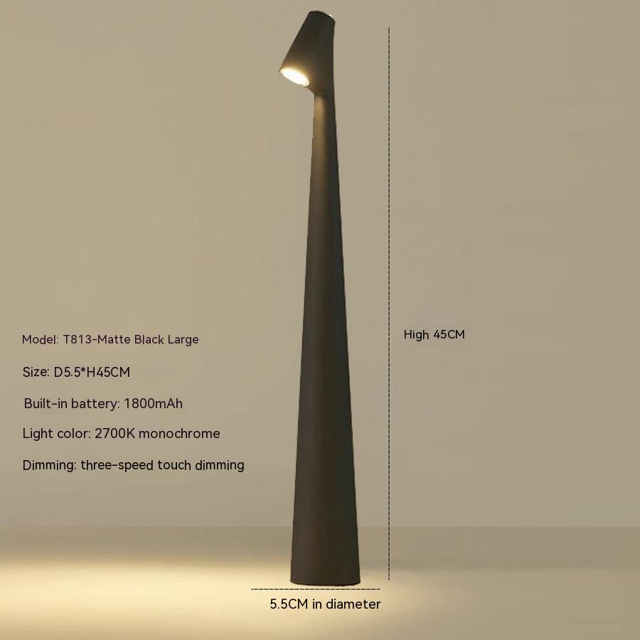 Junips | Table Lamp Modern Red Metal LED Light