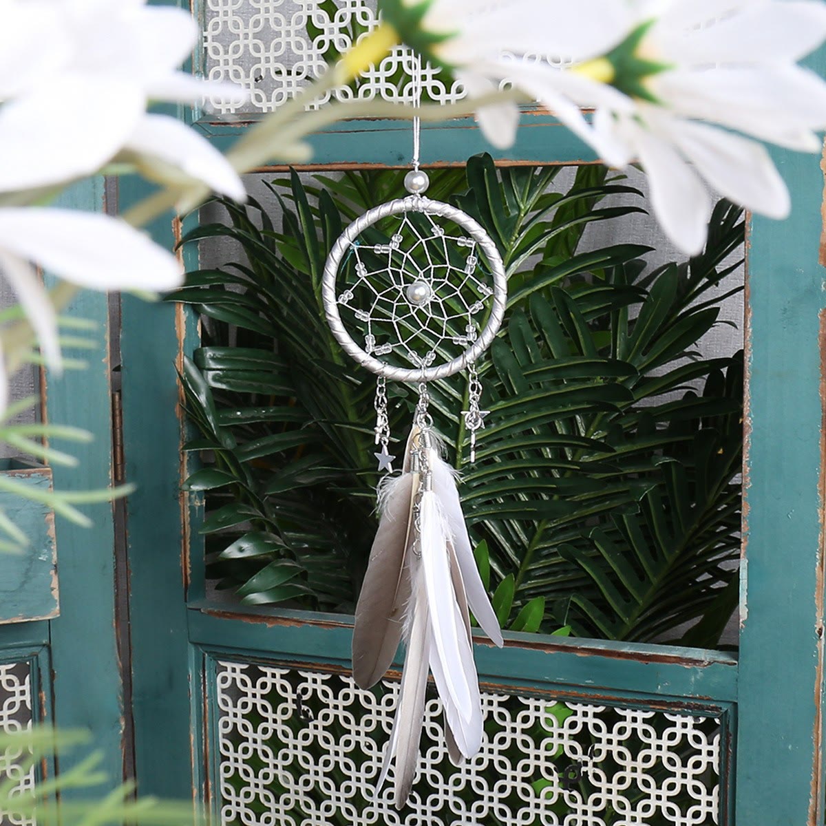 Junips | Frendorf Tree of Life Gemstone Dreamcatcher Hanging Jewelry