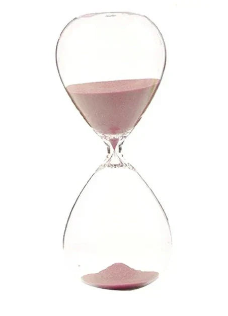 Junips | Creative transparent hourglass made of glass